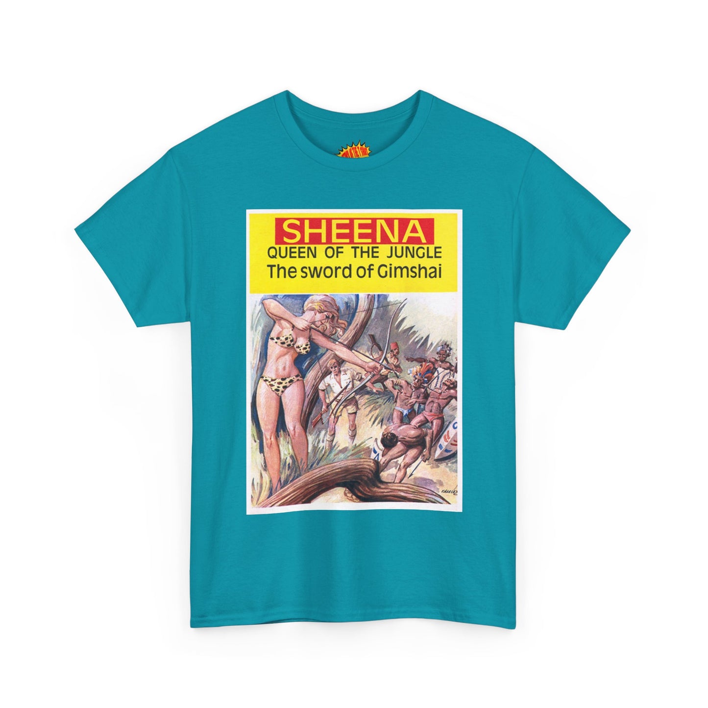 Sheena Queen of the Jungle Comic Tee Shirt *Multiple Colors*