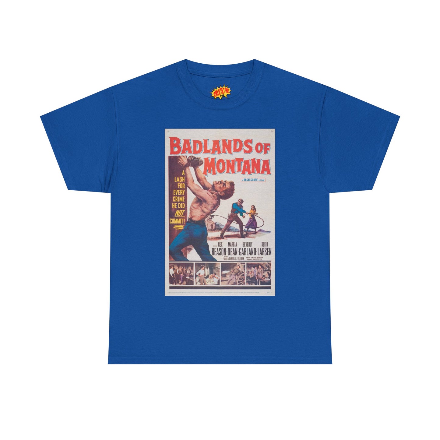 Badlands of Montana Movie Poster T-Shirt *Multiple Colors*
