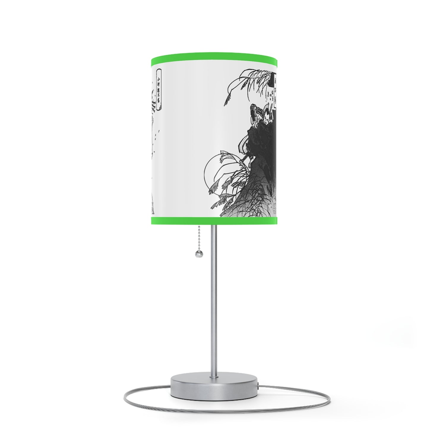 Japanese Woodcut Lamp