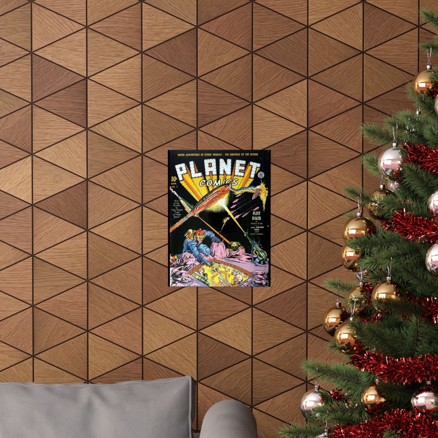 Planet Comics #3 Matte Vertical Posters