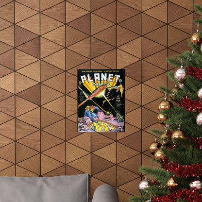 Planet Comics #3 Matte Vertical Posters