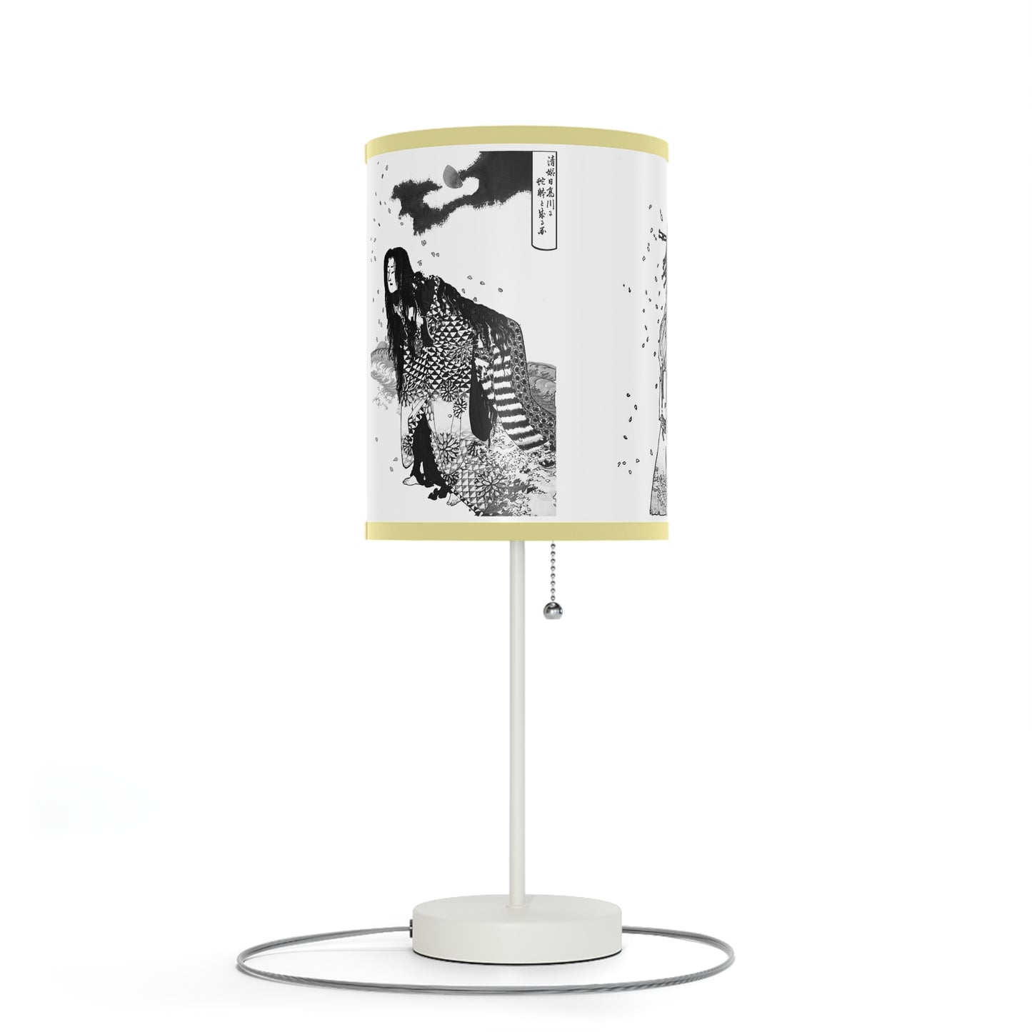 Japanese Woodcut Lamp