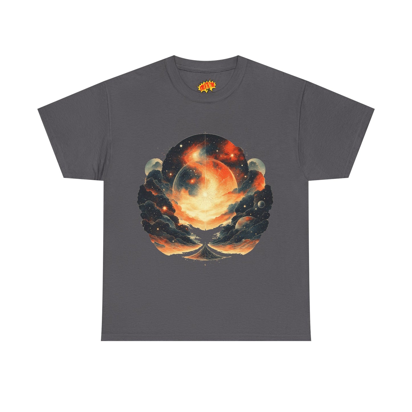 Moonscape w/Clouds Graphic Tee Shirt *Multiple Colors*