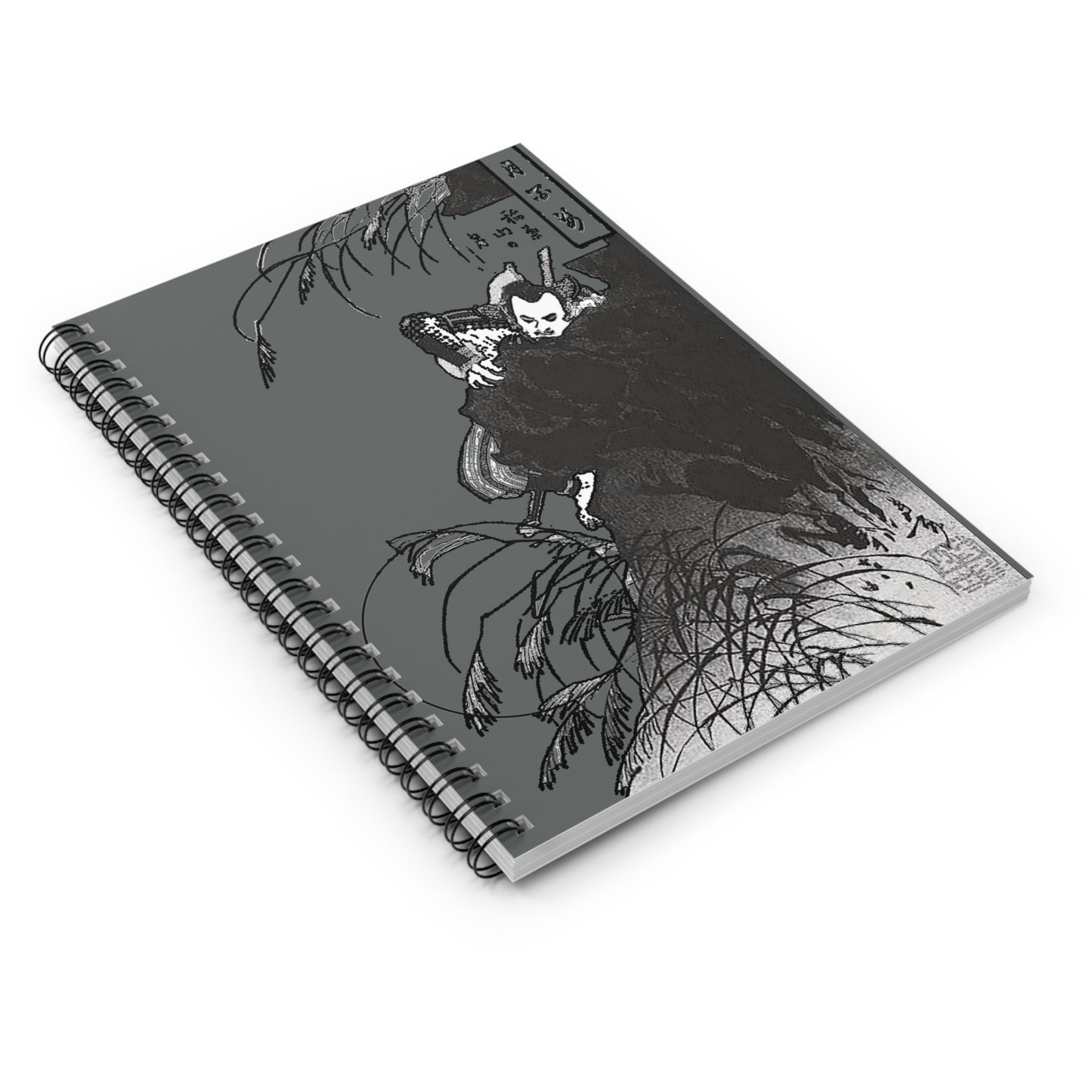 Inaba Mountain Moon - Tsukioka Yoshitoshi Spiral Notebook