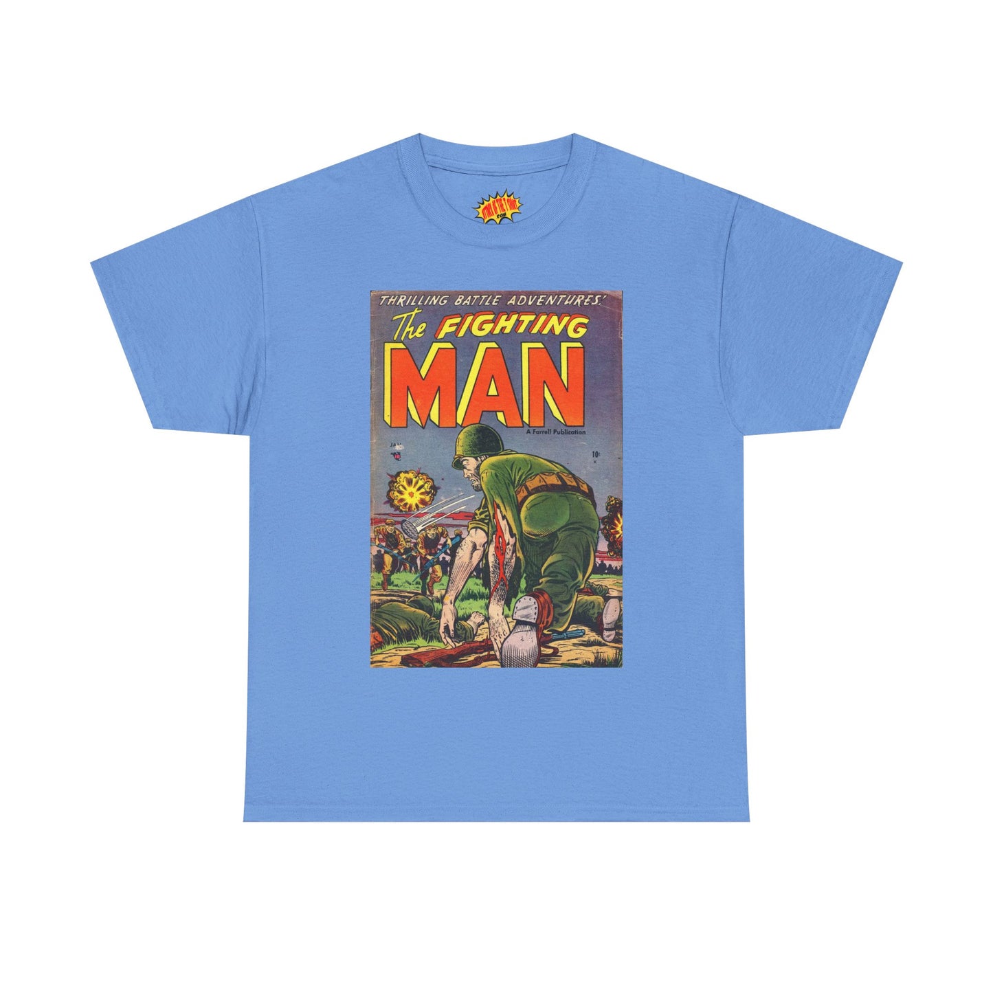 The Fighting Man January Comic Tee Shirt *Multiple Colors*