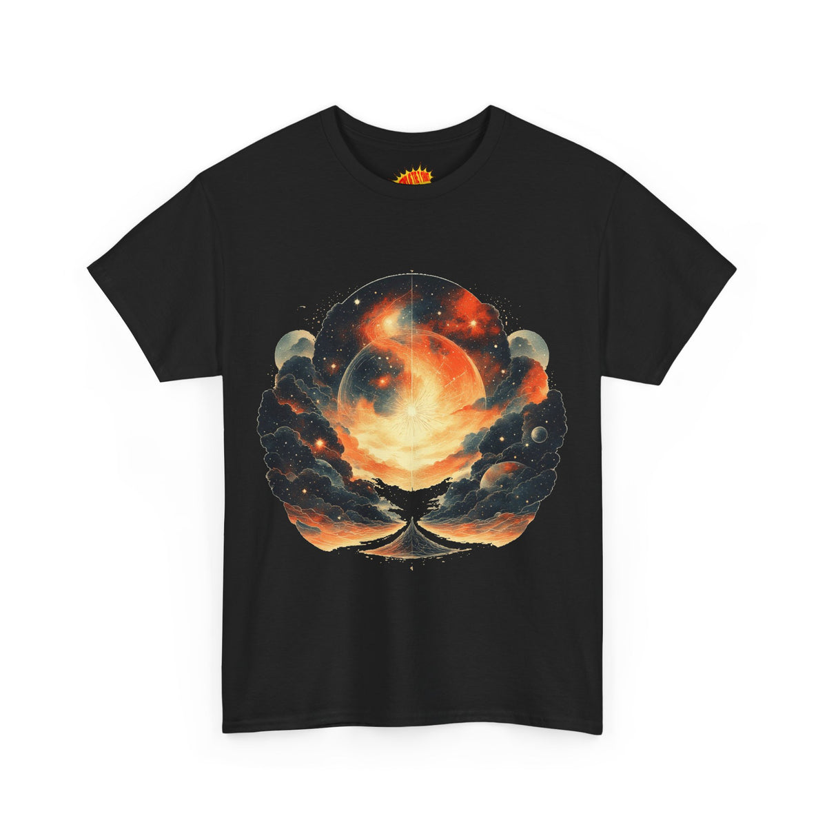 Moonscape w/Clouds Graphic Tee Shirt