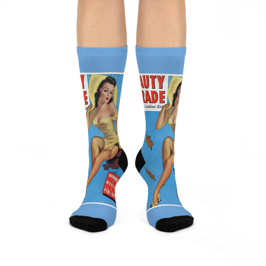 Beauty Parade Pinup Cushioned Socks