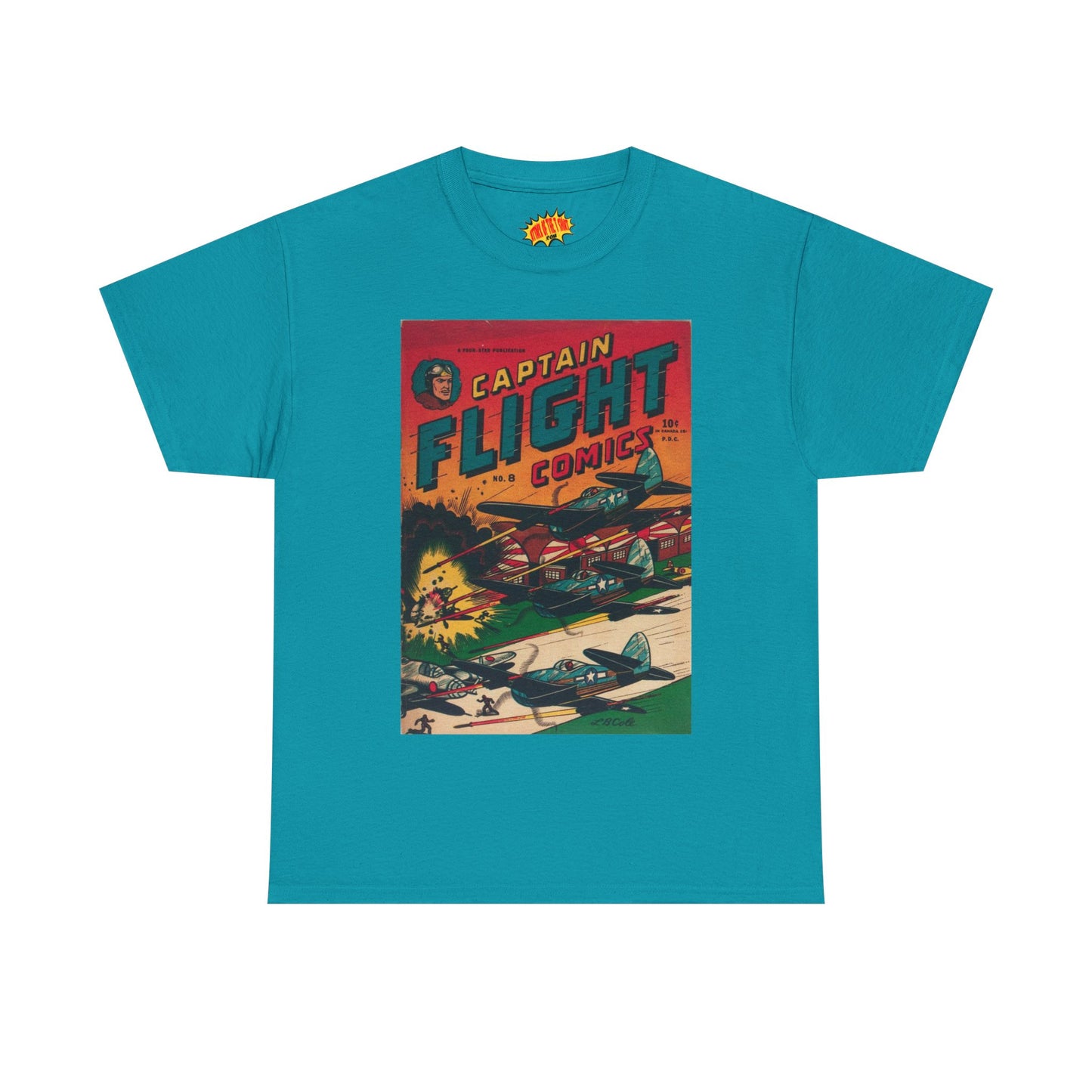 Captain Flight No. 8 Comic Tee Shirt *Multiple Colors*