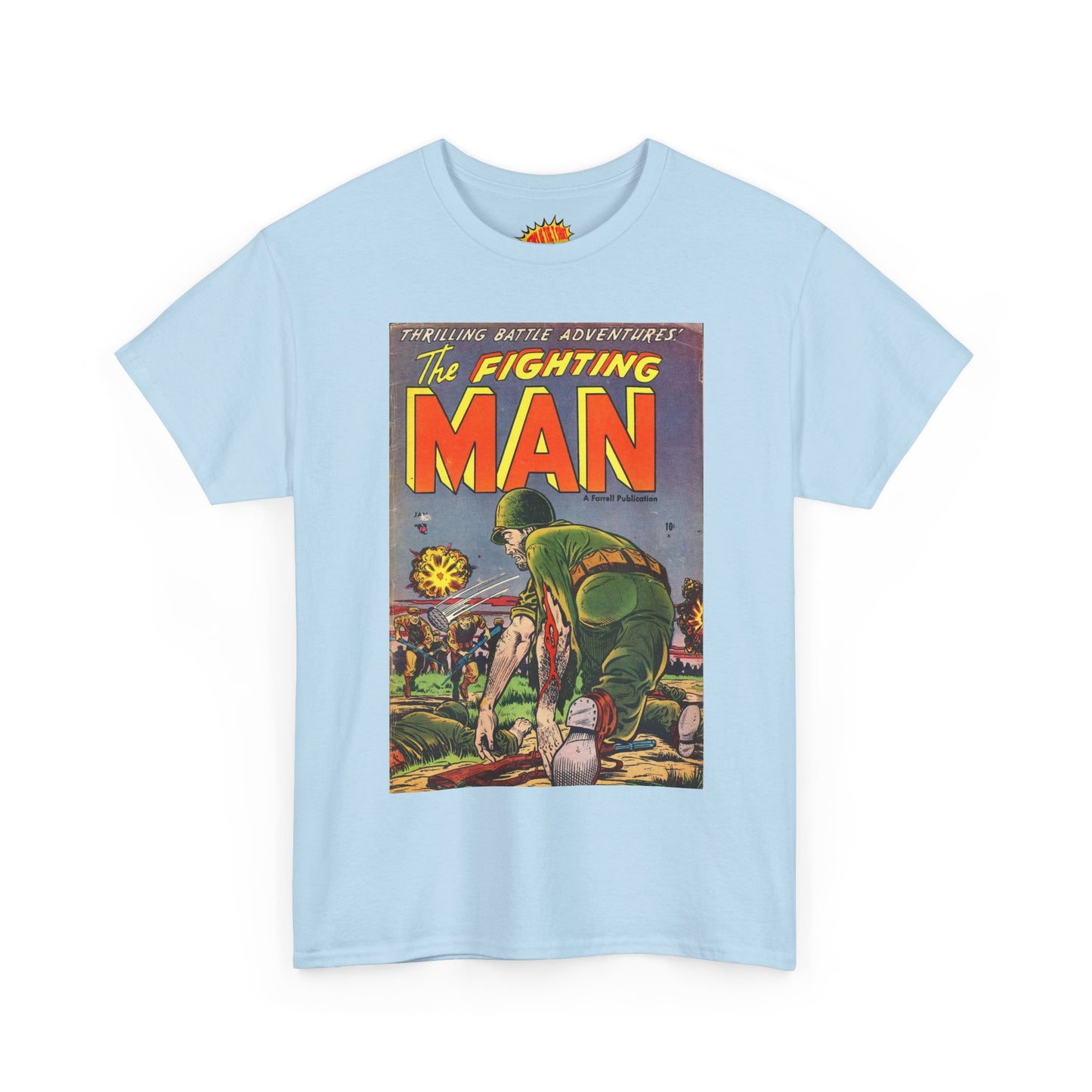 The Fighting Man January Comic Tee Shirt *Multiple Colors*
