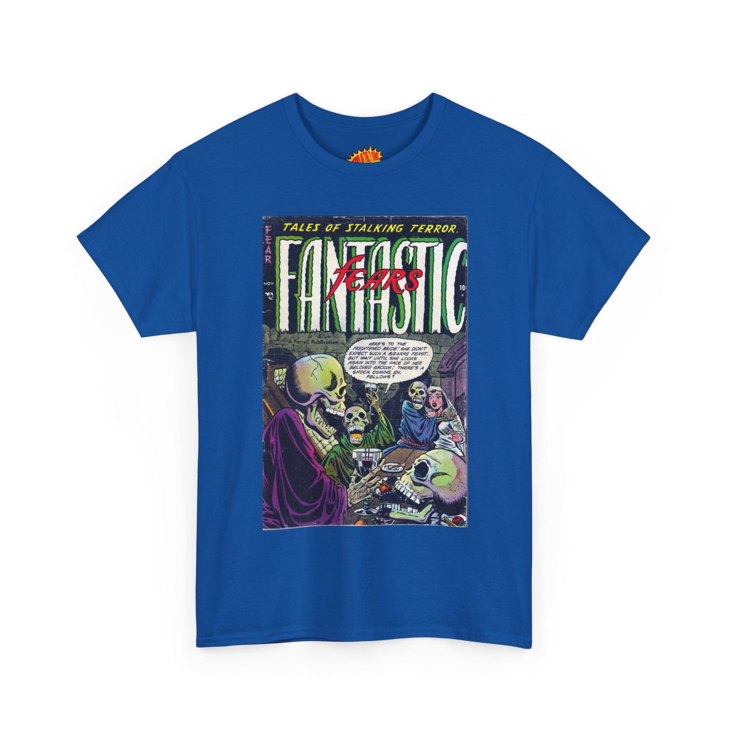 Fantastic Fears November Comic Tee Shirt *Multiple Colors*