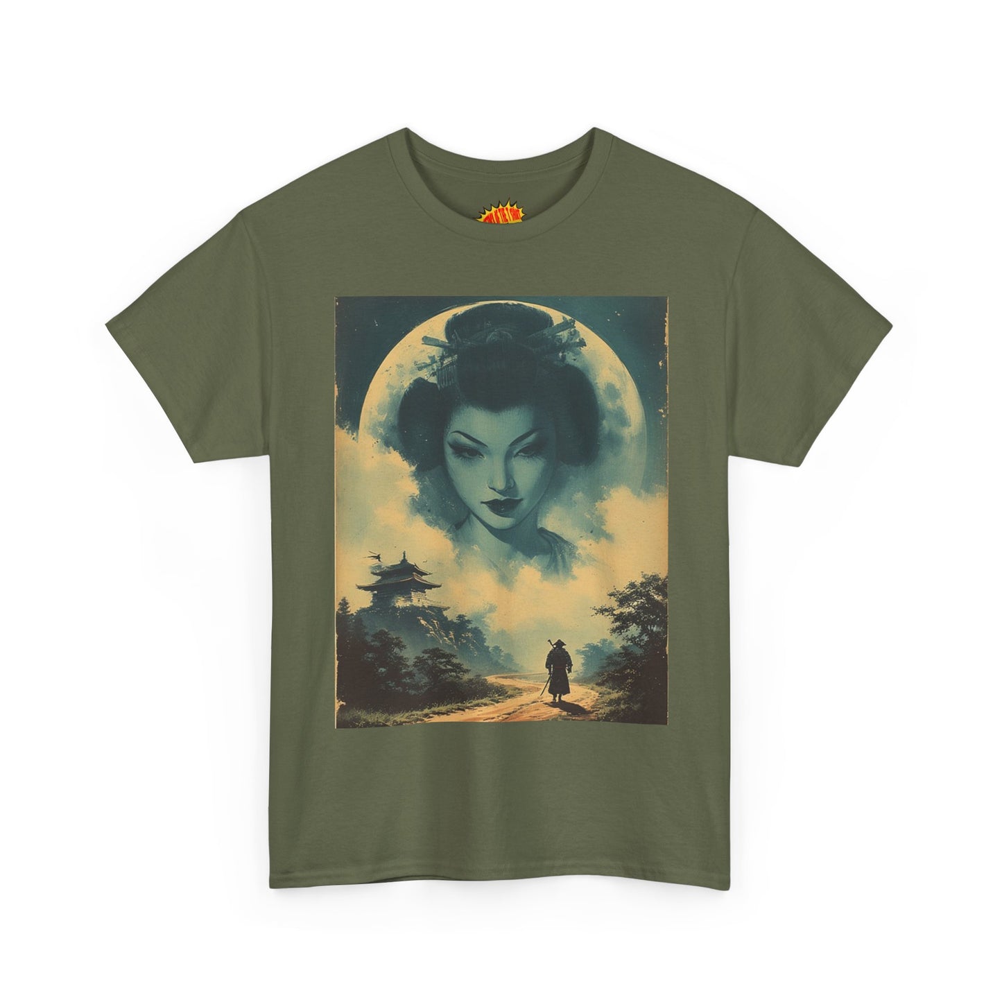 Traveller w/Full Moon Sky Woman T-Shirt *Multiple Colors*