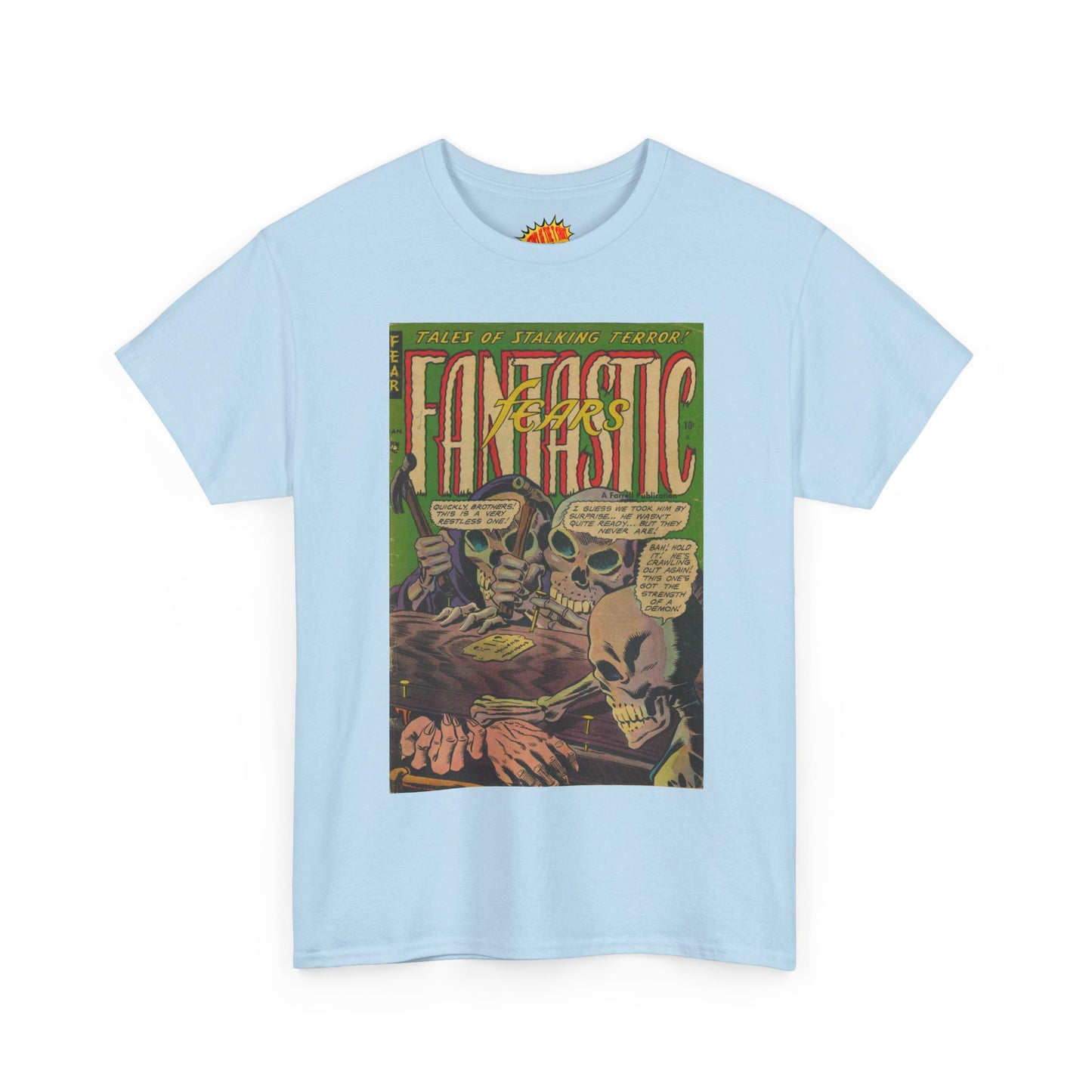 Fantastic Fears January Comic Tee Shirt *Multiple Colors*