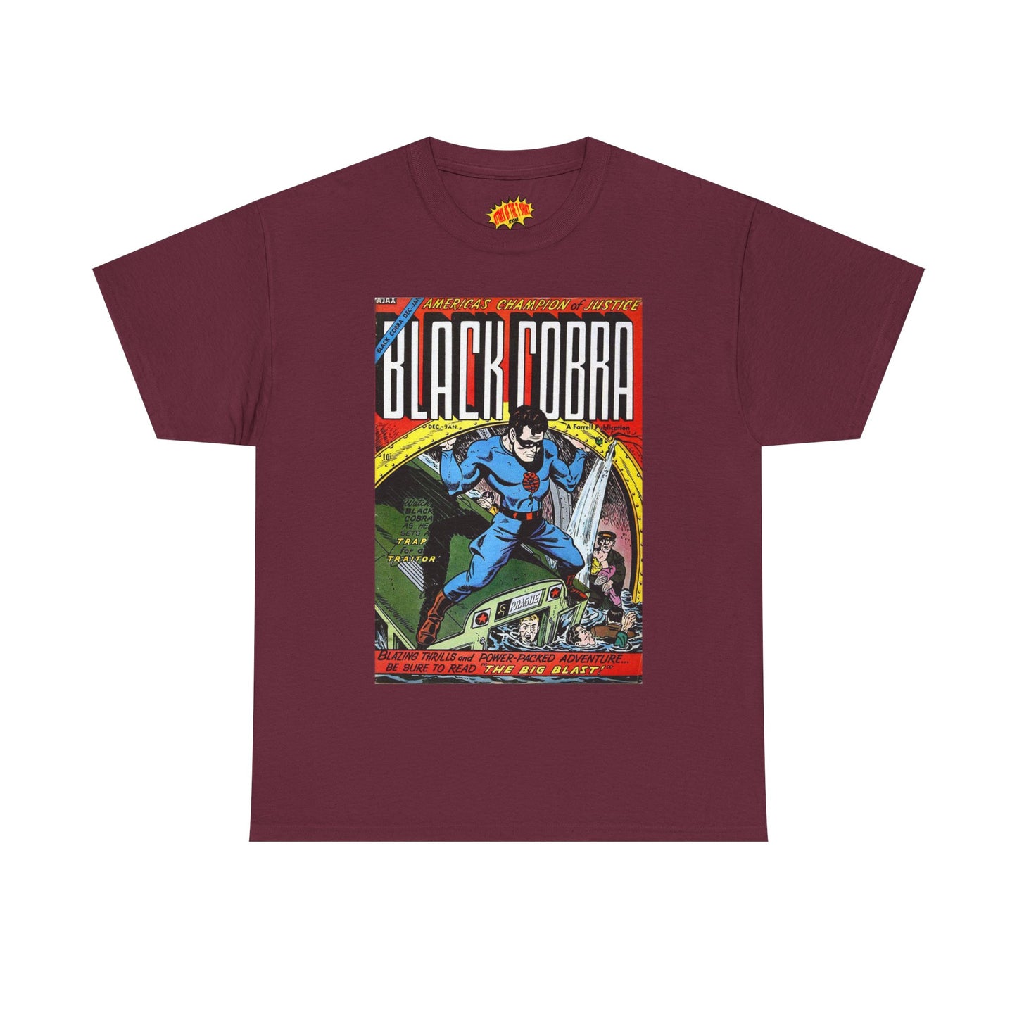 Black Cobra December - January Comic Tee Shirt *Multiple Colors*