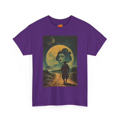 Samurai w/Double Moon Woman T-Shirt