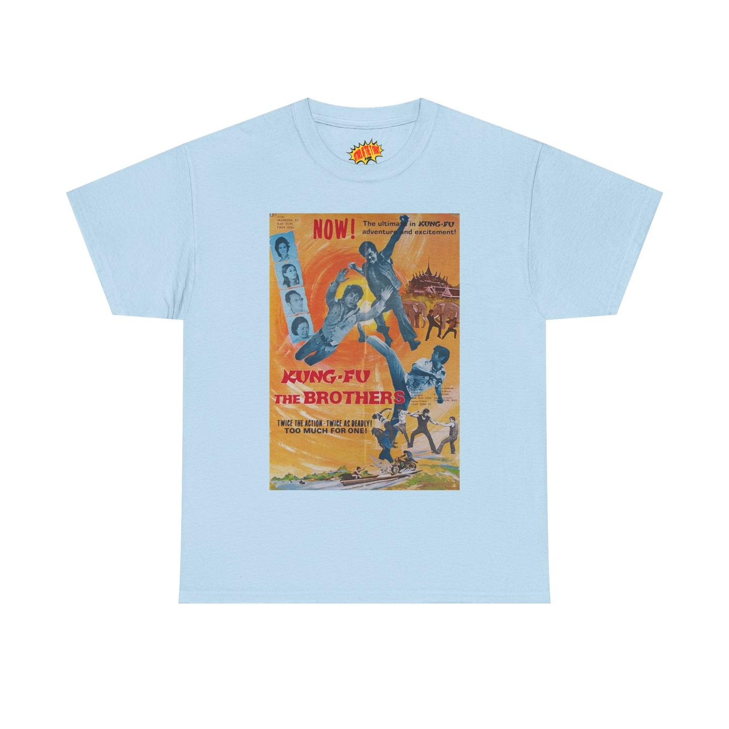 Kung Fu The Brothers Movie Poster T-Shirt *Multiple Colors*