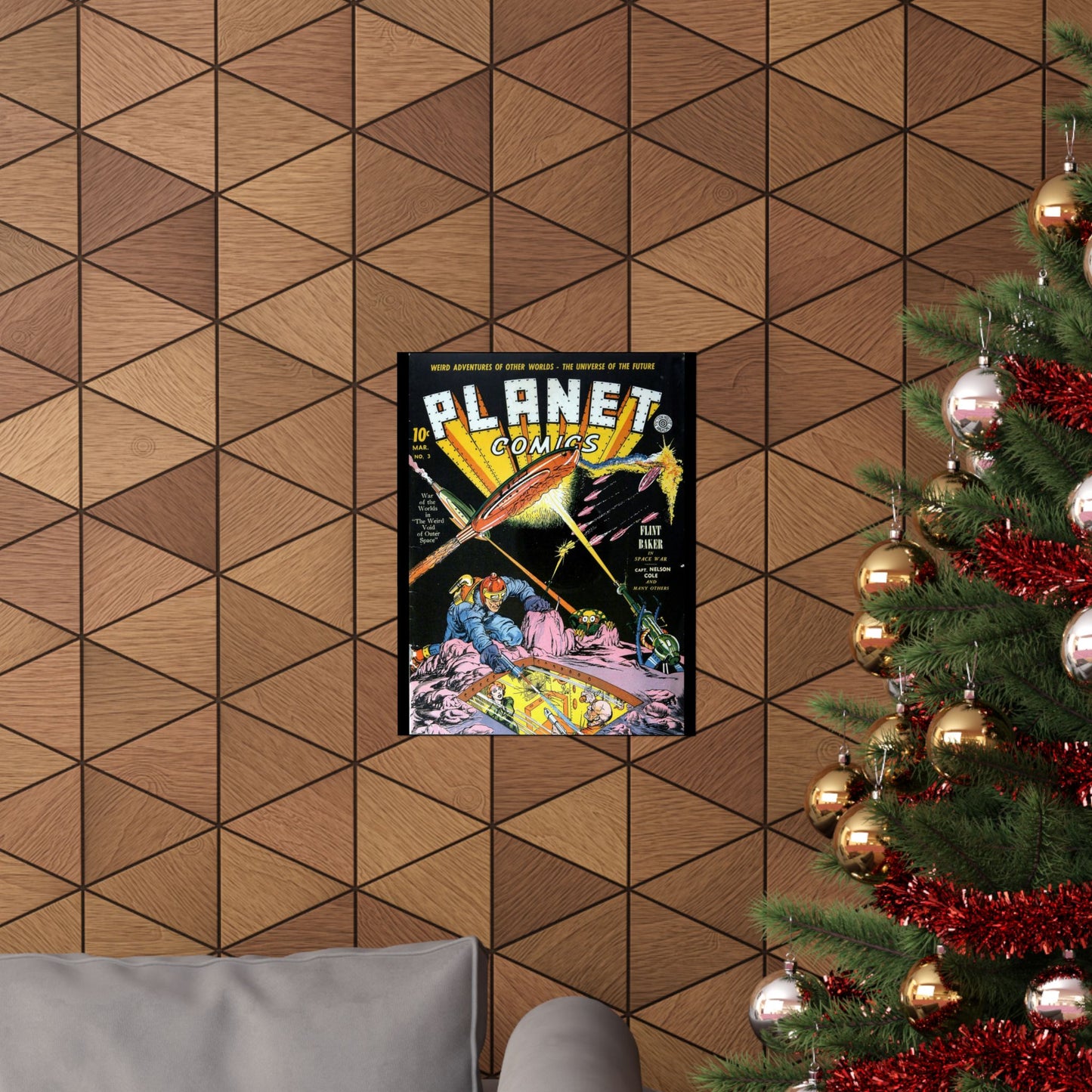 Planet Comics #3 Matte Vertical Posters