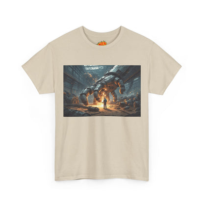 Anime Mech Factory w/Welder & Robot Hand T-Shirt