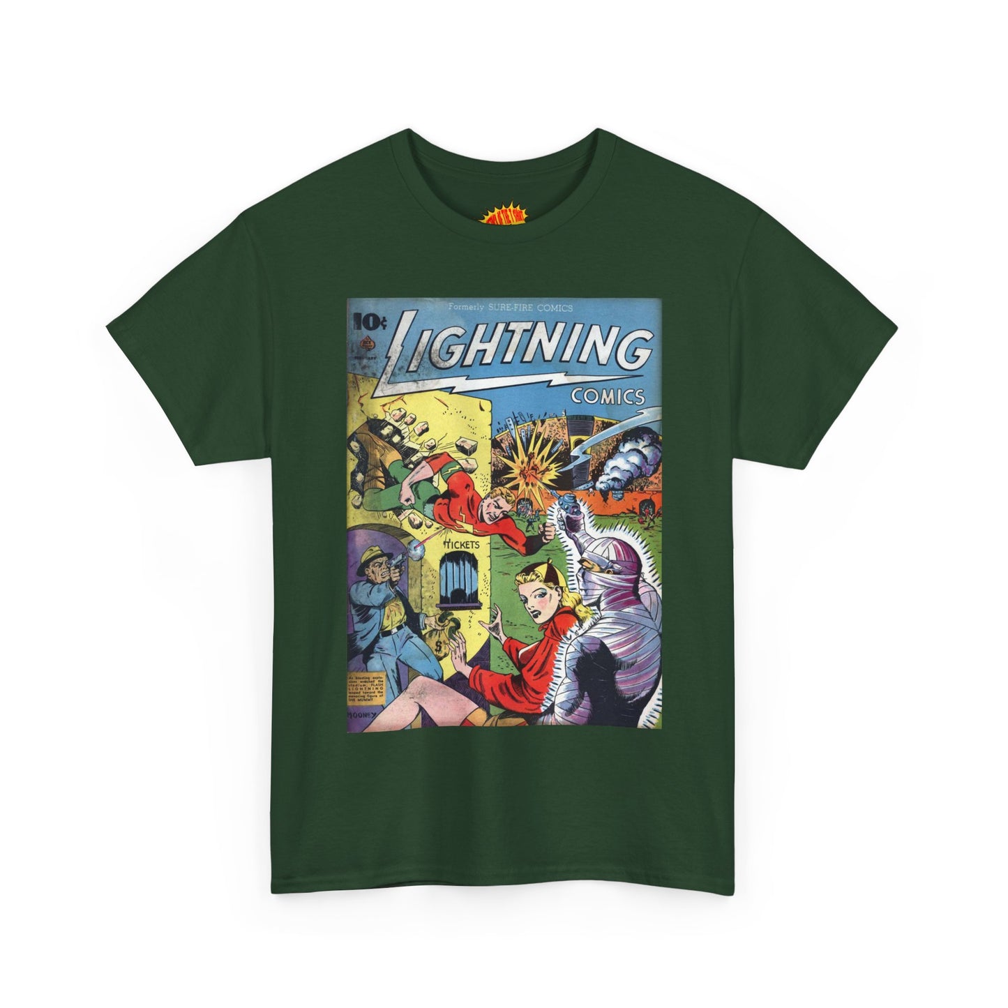 Lightning Comics February Comic Tee Shirt *Multiple Colors*