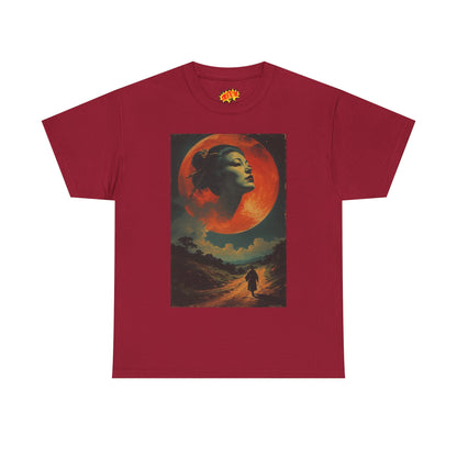 Traveller w/Blood Moon Cloud Woman T-Shirt