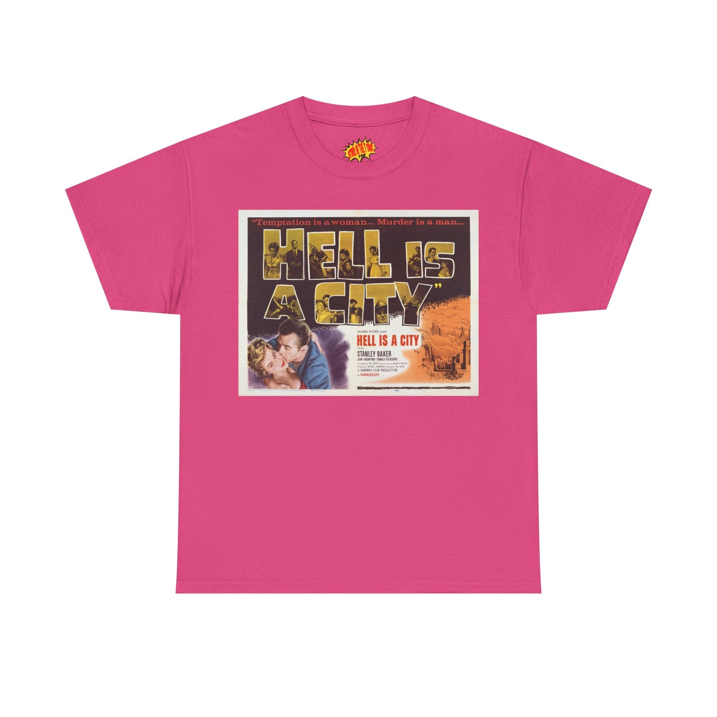 Hell is a City Movie Poster T-Shirt *Multiple Colors*