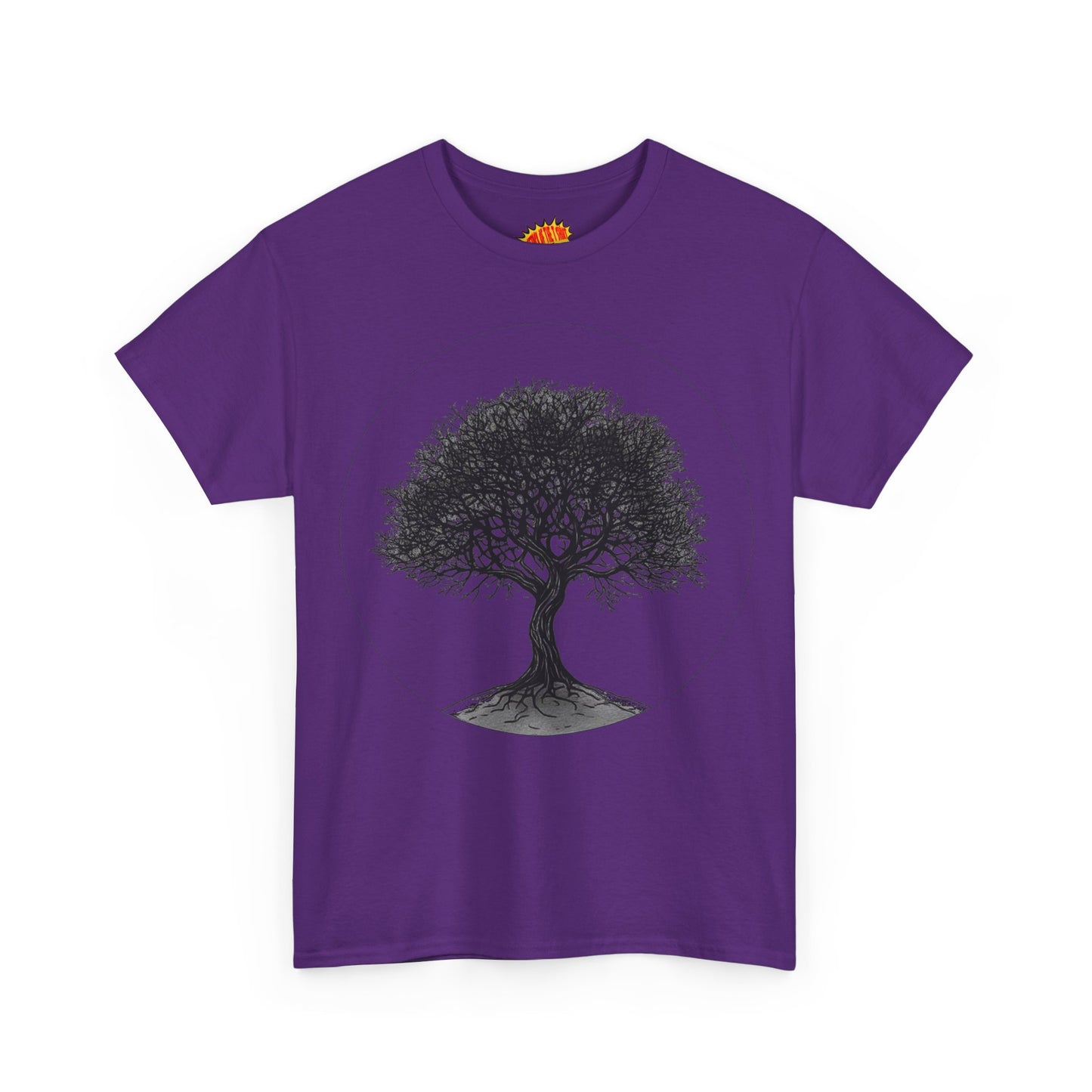 Circle Tree Sketch Drawing Graphic Art Tee Shirt *Multiple Colors*