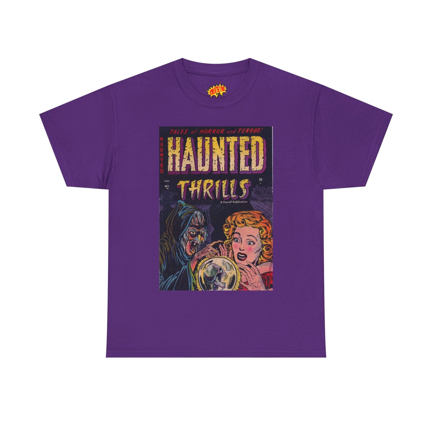 Haunted Thrills November Comic Tee Shirt *Multiple Colors*