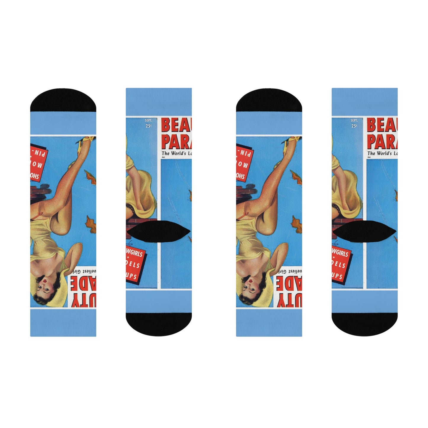 Beauty Parade Pinup Cushioned Socks