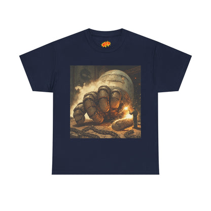 Anime Factory Welder w/Robot Mech Hand T-Shirt