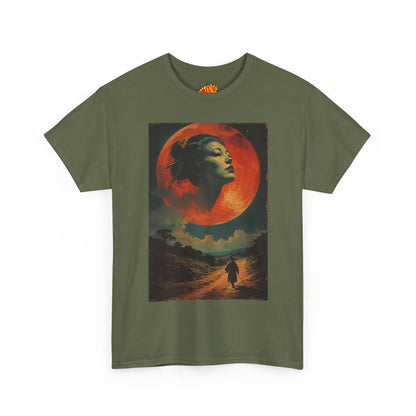 Traveller w/Blood Moon Cloud Woman T-Shirt