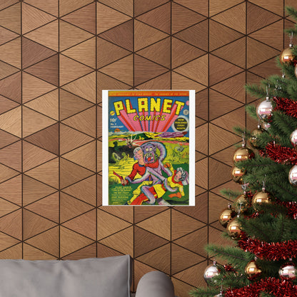 Planet Comics #2 Matte Vertical Posters