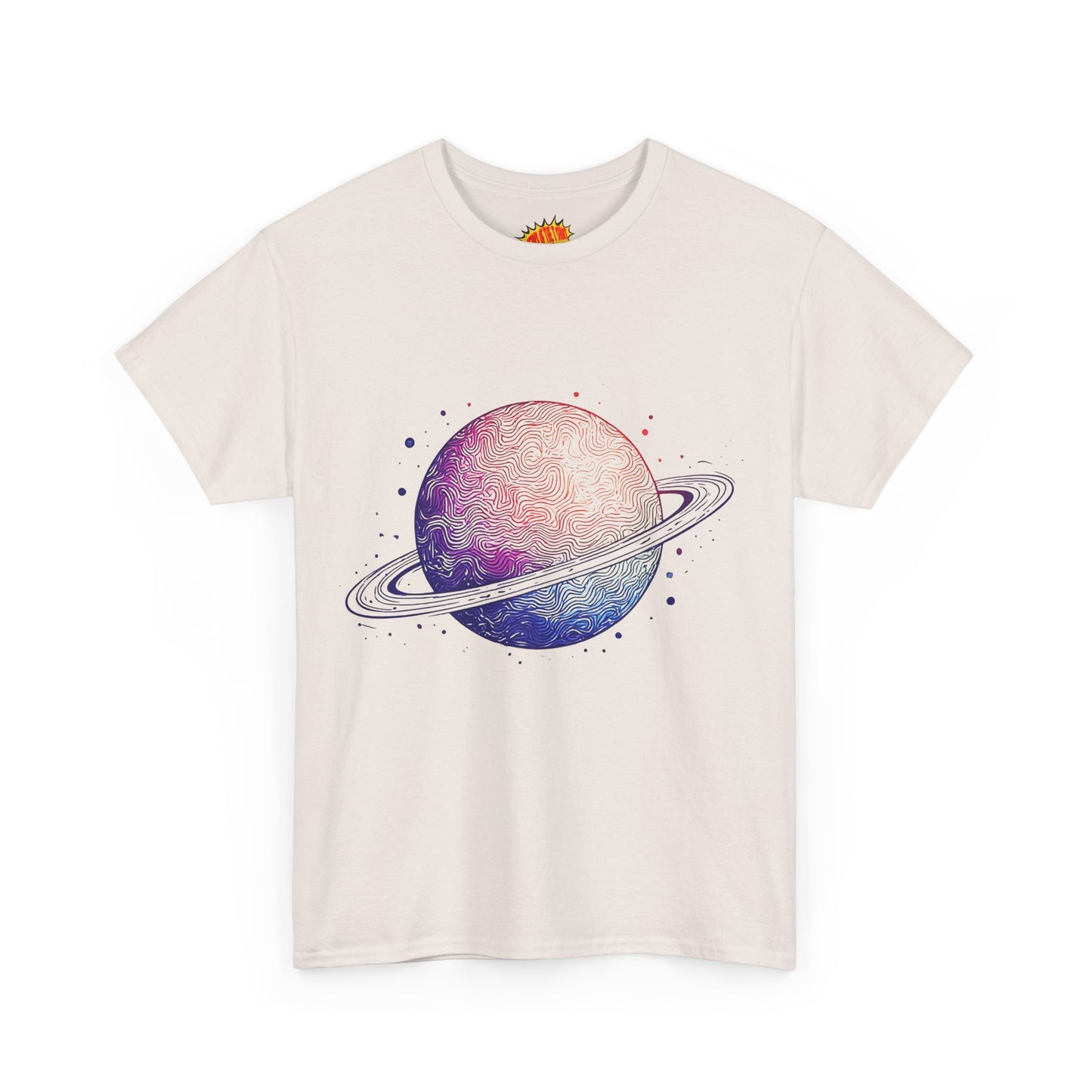 Space Art Ringed Planet Graphic Tee Shirt *Multiple Colors*