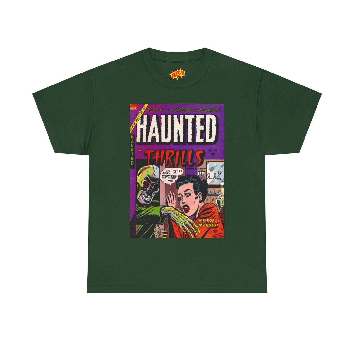 Haunted Thrills September - October Comic Tee Shirt *Multiple Colors*