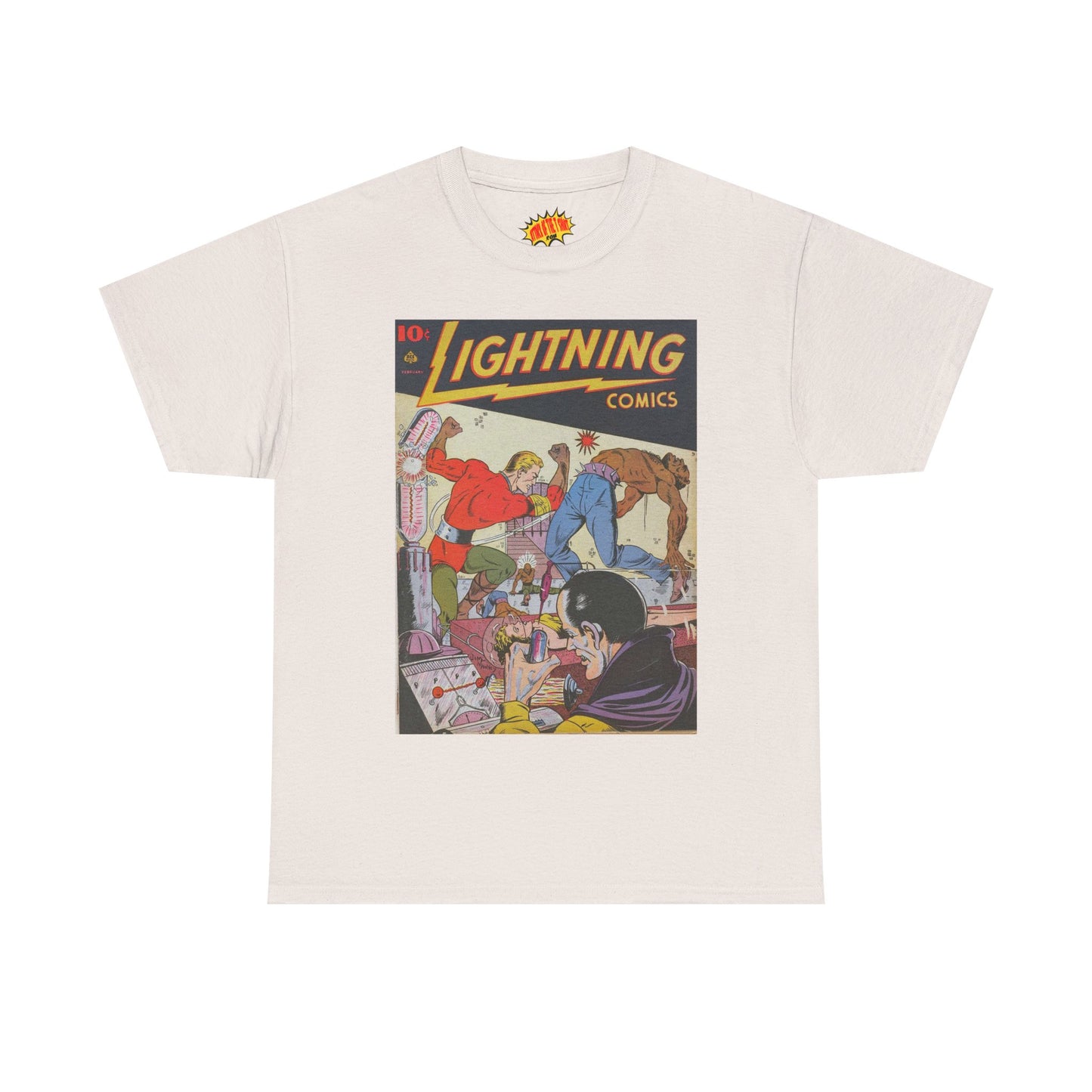Lightning Comics February Comic Tee Shirt *Multiple Colors*