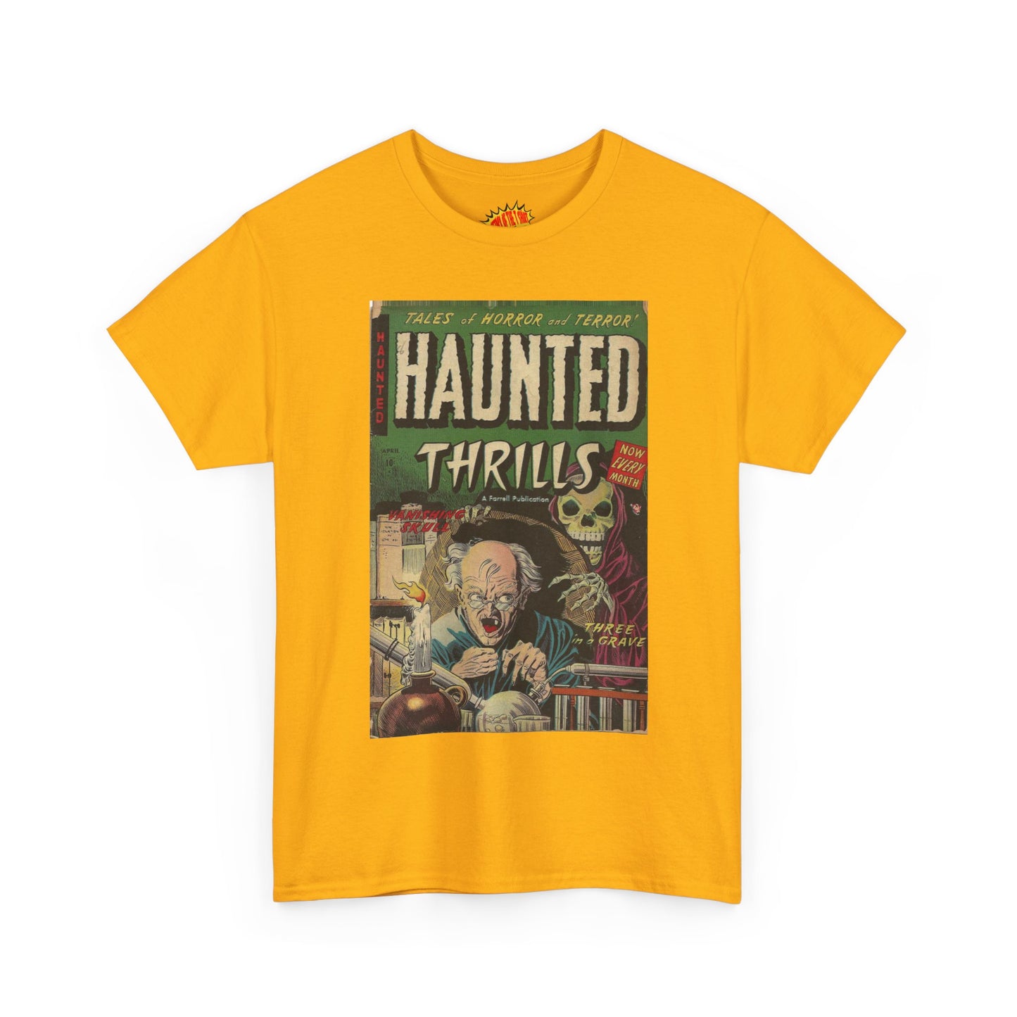 Haunted Thrills April Comic Tee Shirt *Multiple Colors*