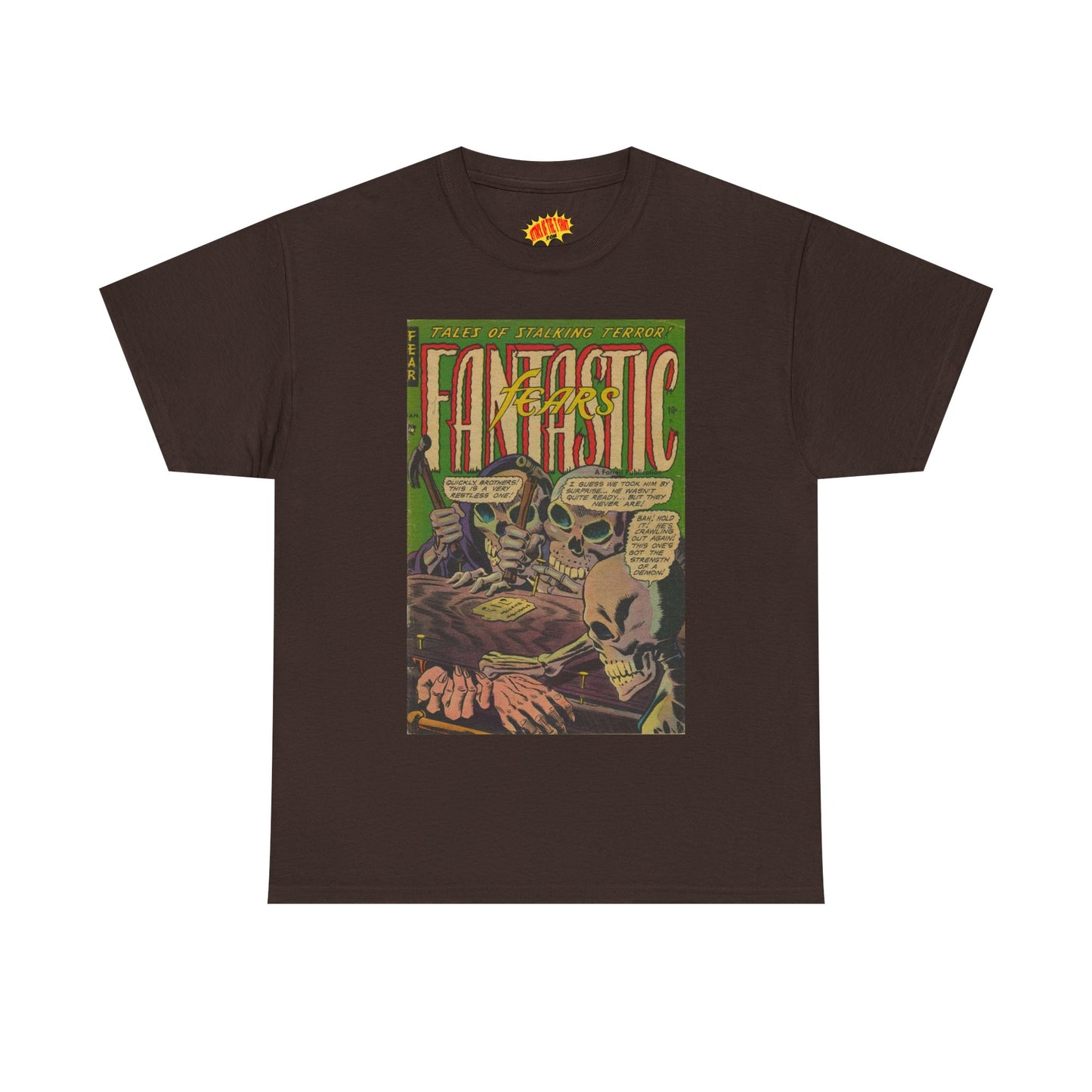 Fantastic Fears January Comic Tee Shirt *Multiple Colors*