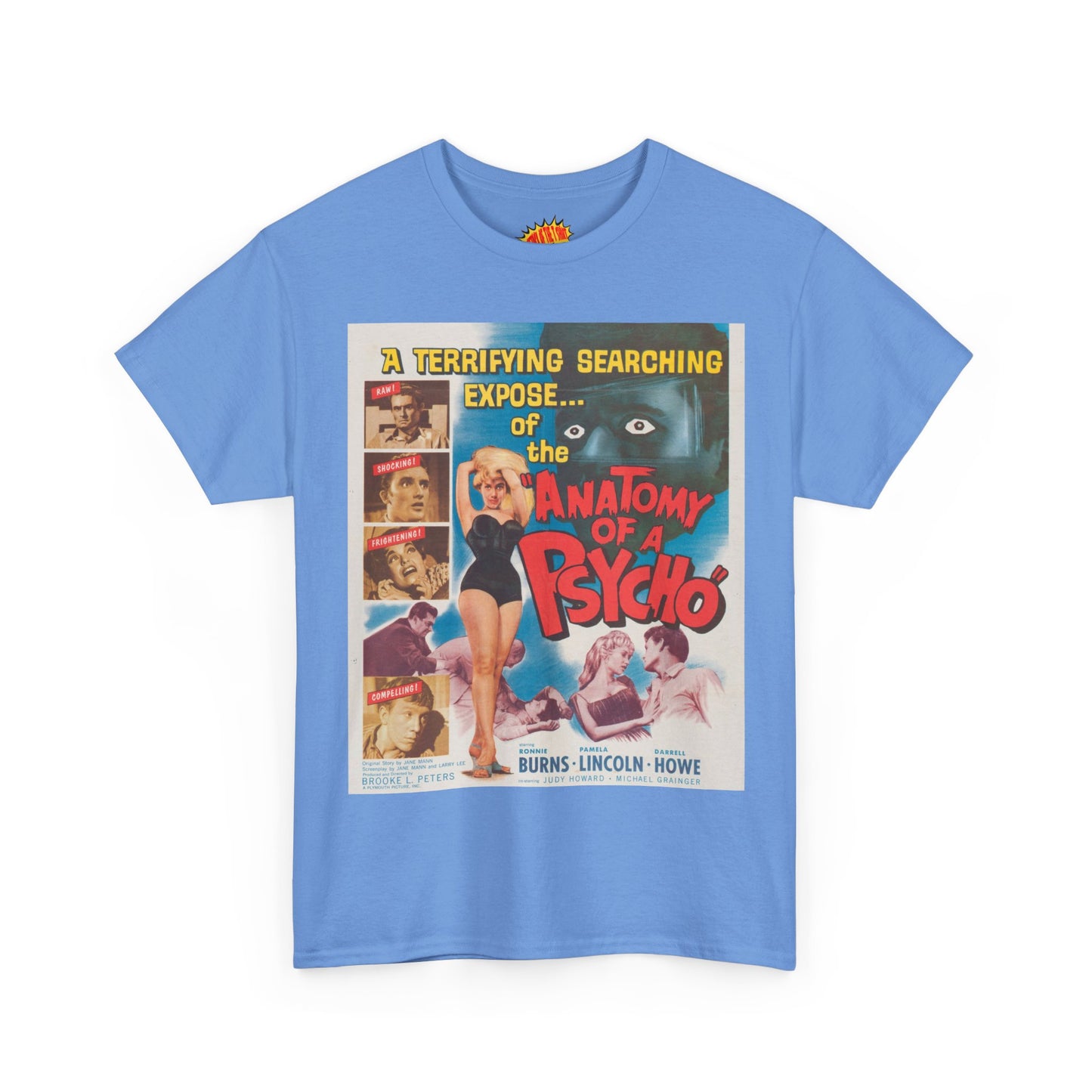 Anatomy of a Psycho Movie Poster T-Shirt *Multiple Colors*