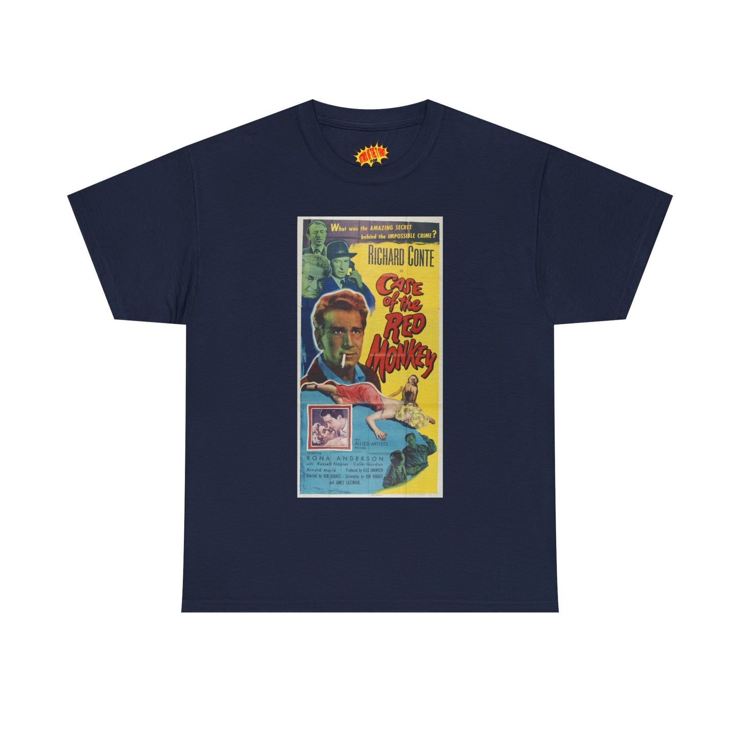 Case of the Red Monkey Movie Poster T-Shirt *Multiple Colors*