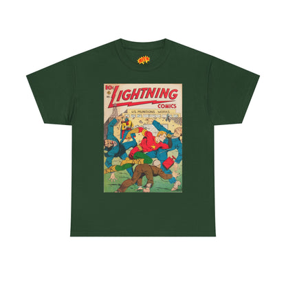 Lightning Comics Dec. Comic Tee Shirt