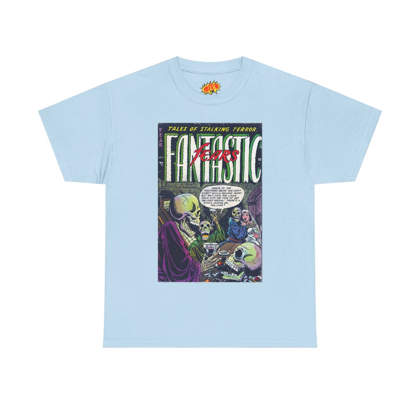 Fantastic Fears November Comic Tee Shirt *Multiple Colors*