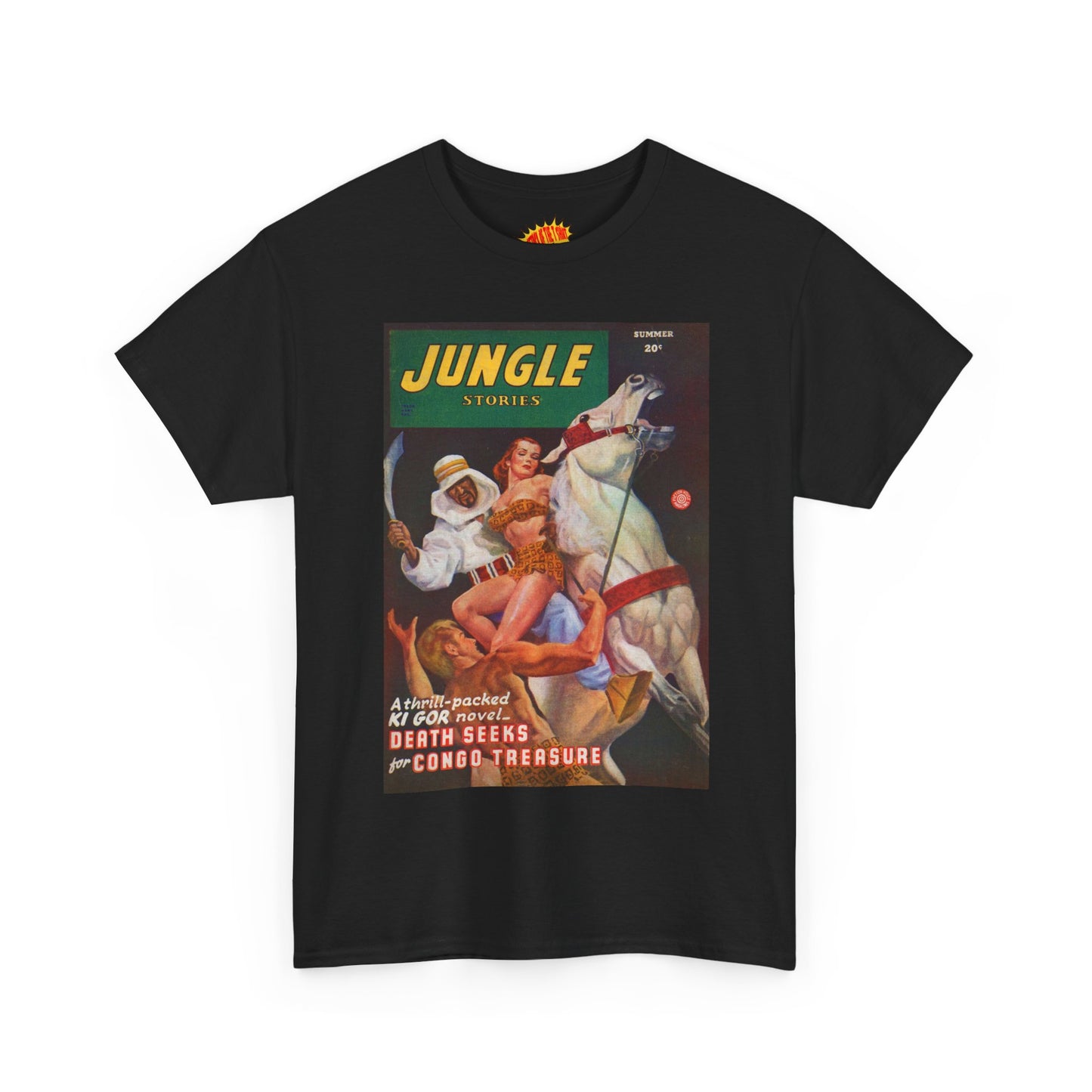 Jungle Stories Summer Comic Tee Shirt *Multiple Colors*
