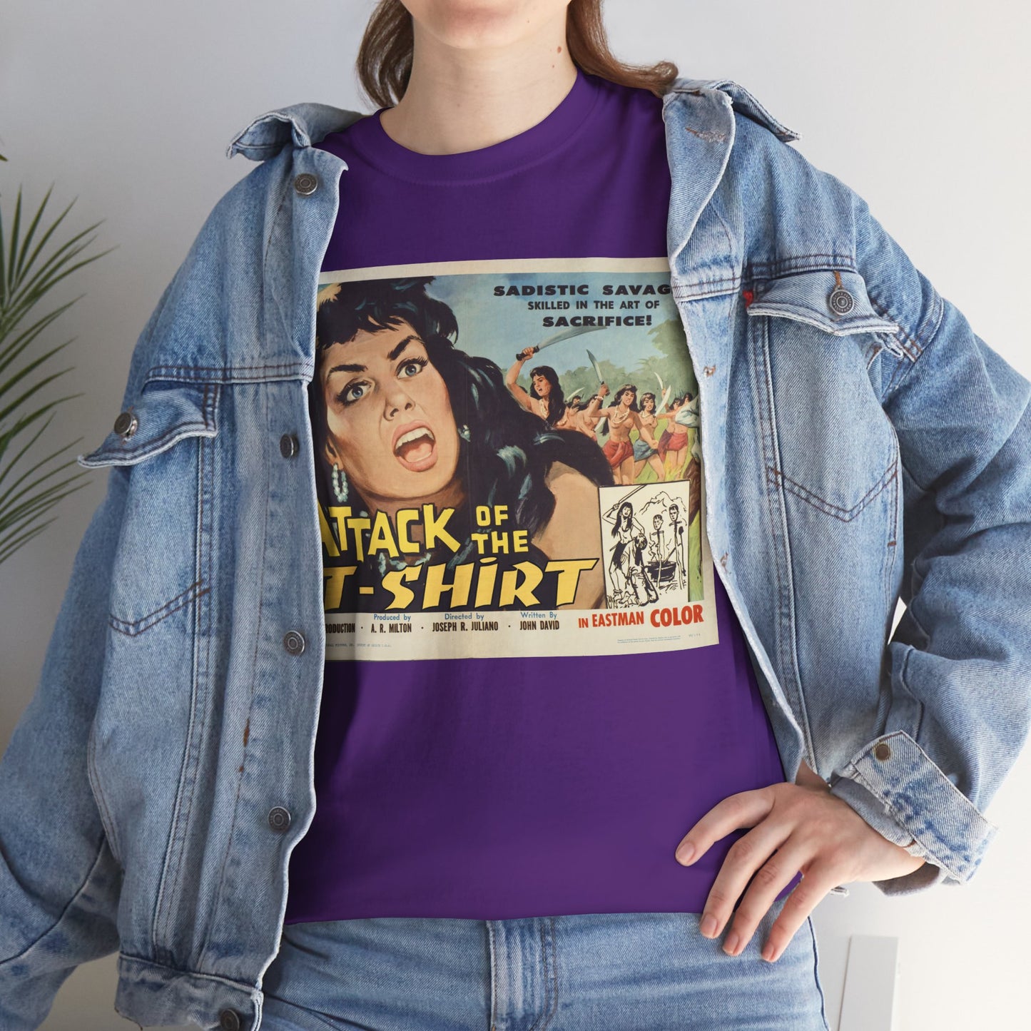 Attack of the T-Shirt Movie Poster T-Shirt