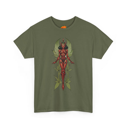 Flower Succubus Woman Fantasy Nature T-Shirt