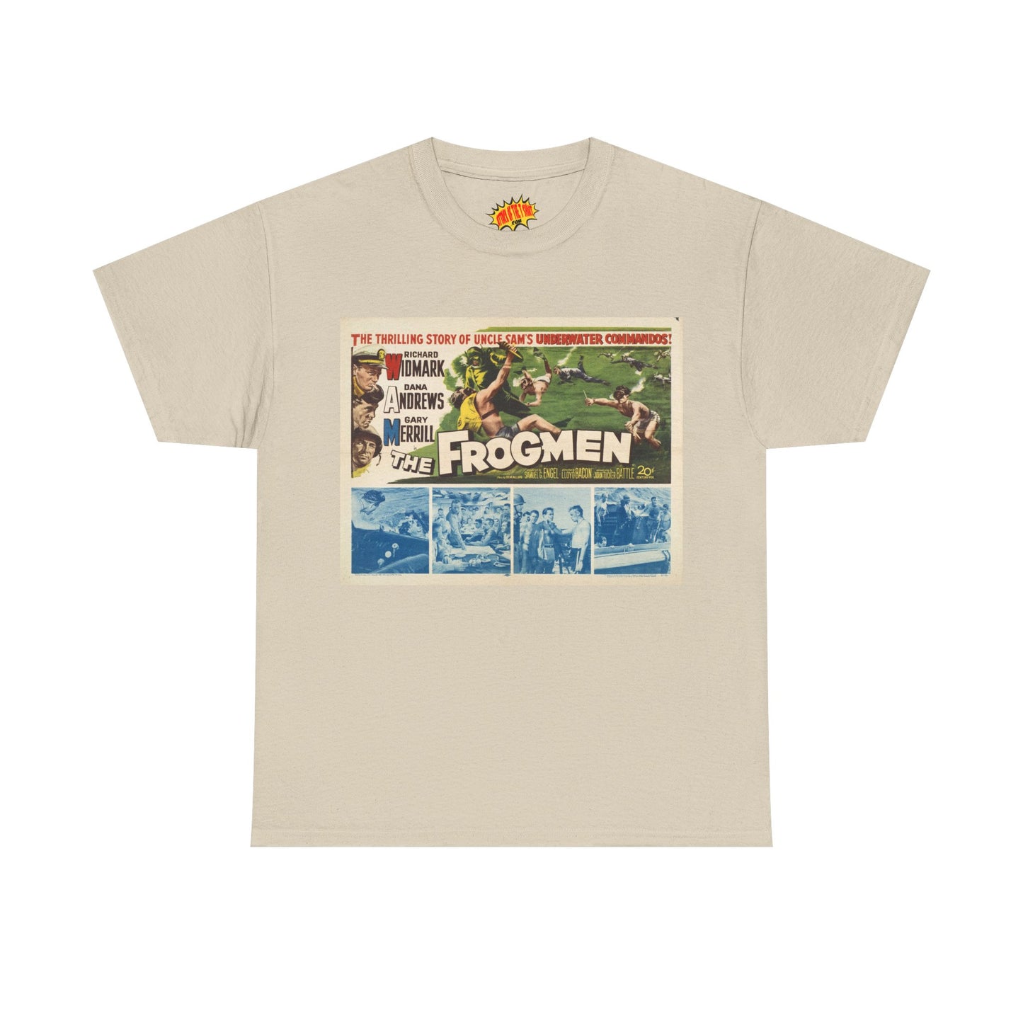 The Frogmen Movie Poster T-Shirt *Multiple Colors*