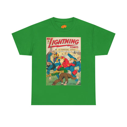 Lightning Comics Dec. Comic Tee Shirt
