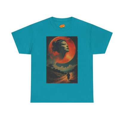 Traveller w/Blood Moon Cloud Woman T-Shirt