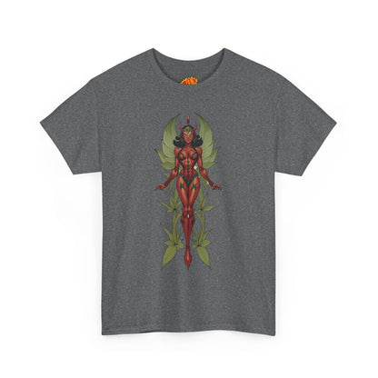 Flower Succubus Woman Fantasy Nature T-Shirt