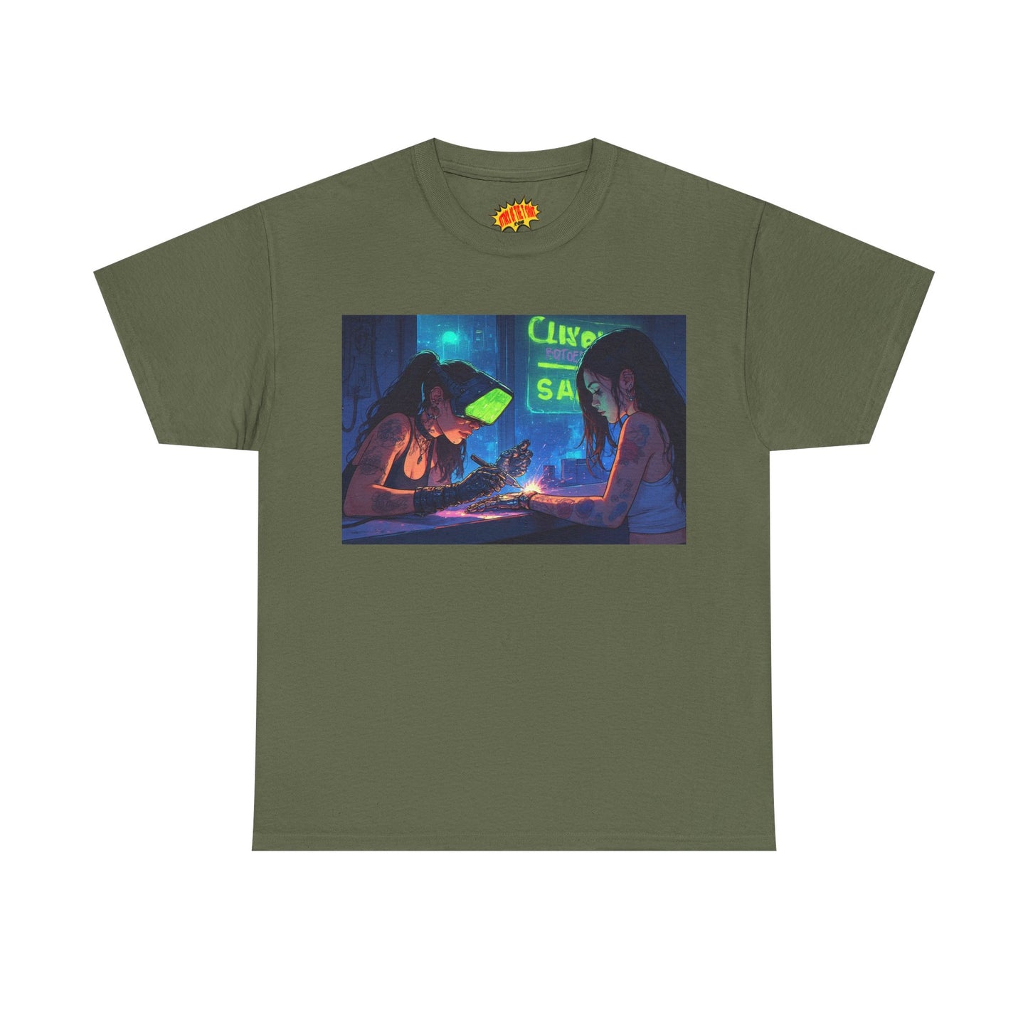 Robot Hands Cyberpunk Manicure T-Shirt *Multiple Colors*