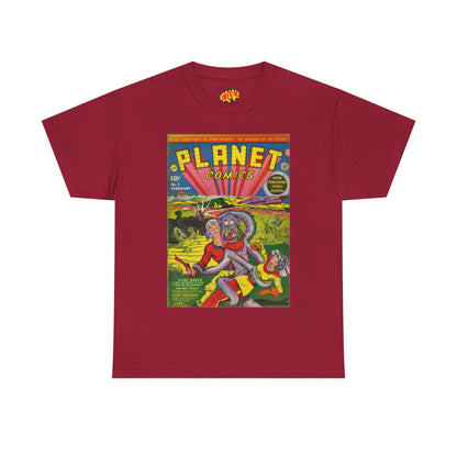 Planet Comics #2 - Heavy Cotton Tee *Dark Colors*
