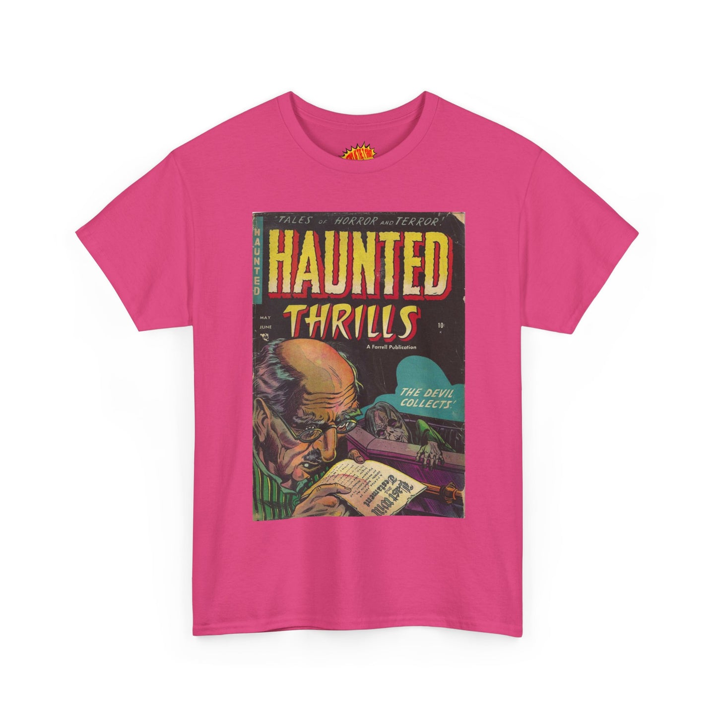 Haunted Thrills May - June Comic Tee Shirt *Multiple Colors*