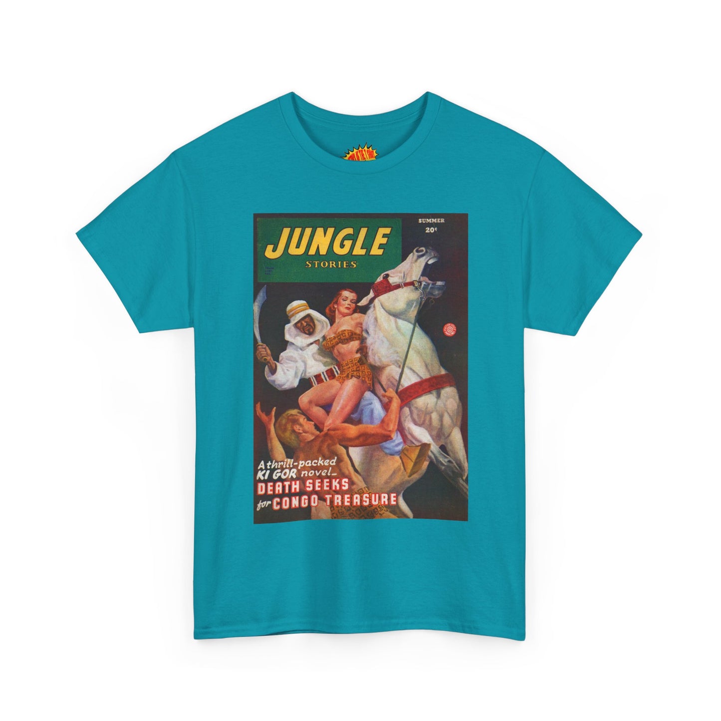 Jungle Stories Summer Comic Tee Shirt *Multiple Colors*
